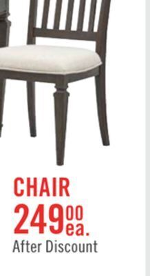 The Brick Calistoga dining chair - charcoal offer