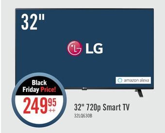 The Brick Lg 32" 720p led hd smart webos tv - 32lq630bpua.acc offer
