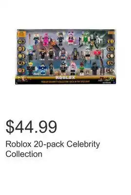 Costco Roblox 20-pack celebrity collection offer