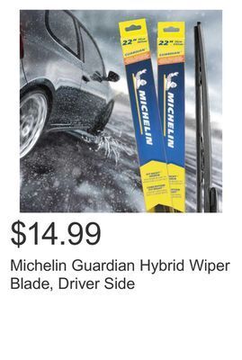 Costco Michelin guardian hybrid wiper blade, driver side offer