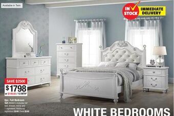 Bad Boy Superstore 6pc. full bedroom set offer