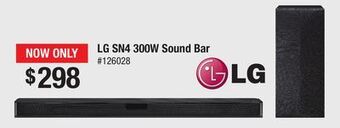 Lg sn4 300w sound bar