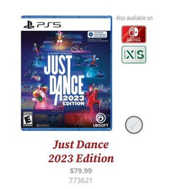 GameStop Just dance® 2023 edition offer