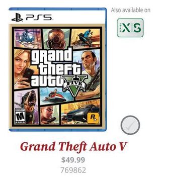 GameStop Grand theft auto v offer