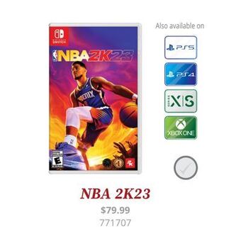 GameStop Nba 2k23 standard edition offer