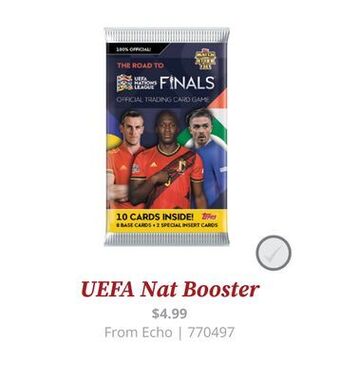 GameStop 2022 attax uefa nat booster offer