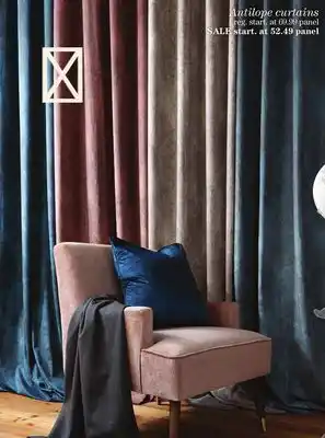 Fabricville Antilope curtains offer