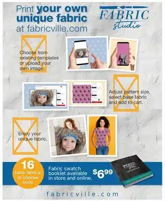 Fabricville Fabric studio offer