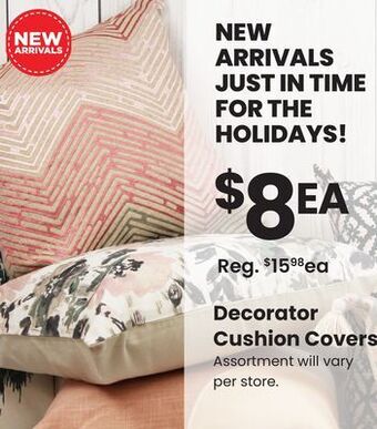 Fabricland Decorator cushion covers offer