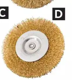 Princess Auto Wire wheels 4 in. coarse offer