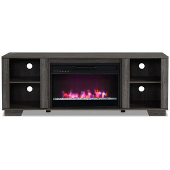 The Brick Antoni 62” tv stand with crystal ember firebox | pier offer
