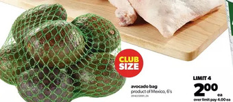Real Canadian Superstore Avocado bag offer