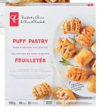 Real Canadian Superstore Pc puff pastry hors d'oeuvre collection offer