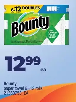 Real Canadian Superstore Bounty paper towel offer
