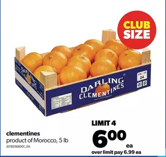 Real Canadian Superstore Clementines offer