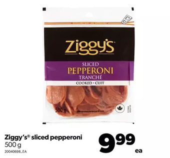 Real Canadian Superstore Ziggy's sliced pepperoni offer