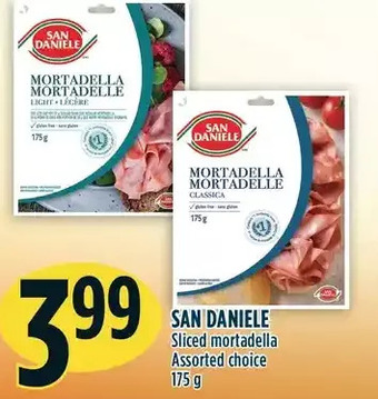 Marché Adonis San daniele sliced mortadella offer