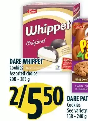 Marché Adonis Dare whippet cookies offer