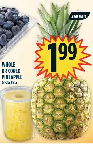 Marché Adonis Whole or cored pineapple offer