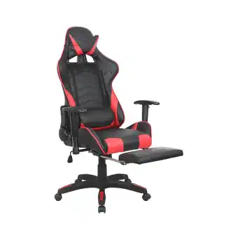 Best Buy Viscologic veloce adjustable ergonomic e-sports gaming chair (black n red) offer