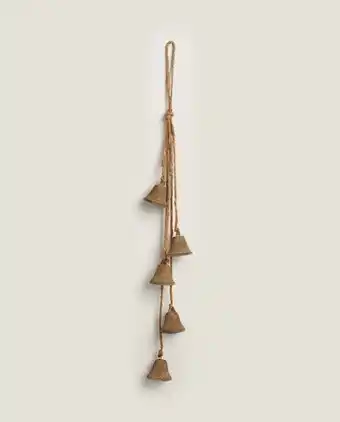 Oxidized christmas bell wreath