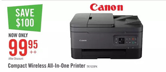 The Brick Canon compact wireless all-in-one printer offer