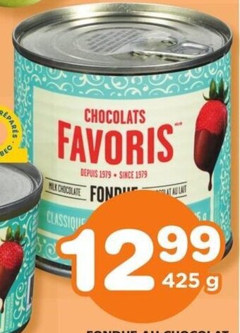 IGA Chocolate Fondue 425 g offer