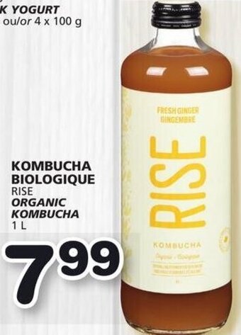 IGA Rise Organic Kombucha 1 L offer