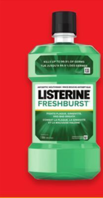Walmart Listerine classic mouthwash offer