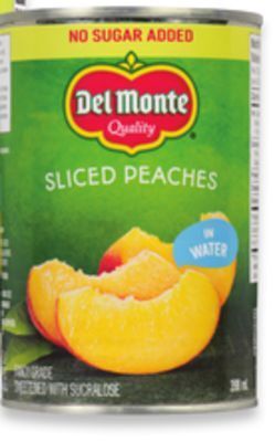 Walmart Del monte canned fruit offer