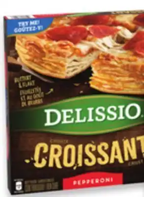 Walmart Delissio croissant crust frozen pizza offer