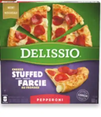 Walmart Delissio stuffed crust or croissant crust frozen pizza offer