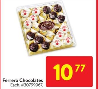 Walmart Ferrero chocolates offer