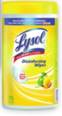Walmart Lysol wipes or disinfectant spray offer