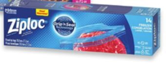 Walmart Ziploc freezer or snack bags offer