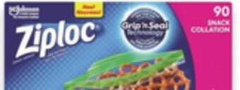 Walmart Ziploc snack bags offer