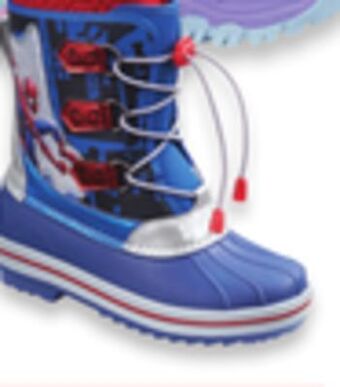 Walmart Kids' licensed winter boots offer
