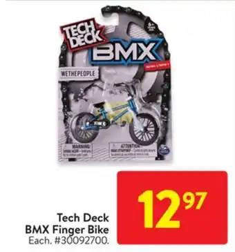 Walmart Tech deck bmx finger bike offer