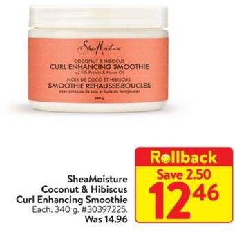 Walmart Sheamoisture coconut & hibiscus curl enhancing smoothie offer