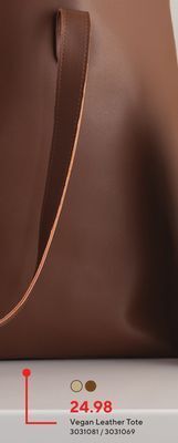 Staples Vegan leather tote offer
