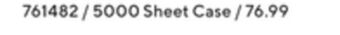 Staples Staples letter size fsc® certified copy paper offer