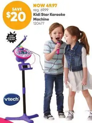 Toys R us Vtech kidi star karaoke machine offer