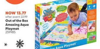 Toys R us Out of the box amazing aqua playmat offer