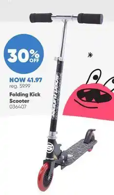 Toys R us Folding kick scooter offer