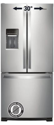 Lowe's Whirlpool 20 cu. ft. refrigerator offer