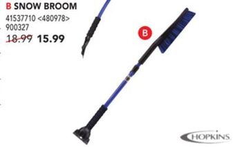 Lowe's Hopkins snow broom offer