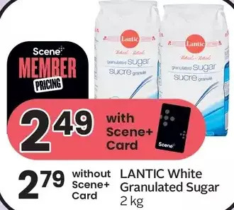 Foodland Lantic white granulated sugar offer