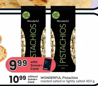 Foodland Wonderful pistachios offer