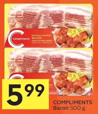 Foodland Compliments bacon offer