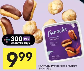 Foodland Panache profiteroles or eclairs offer